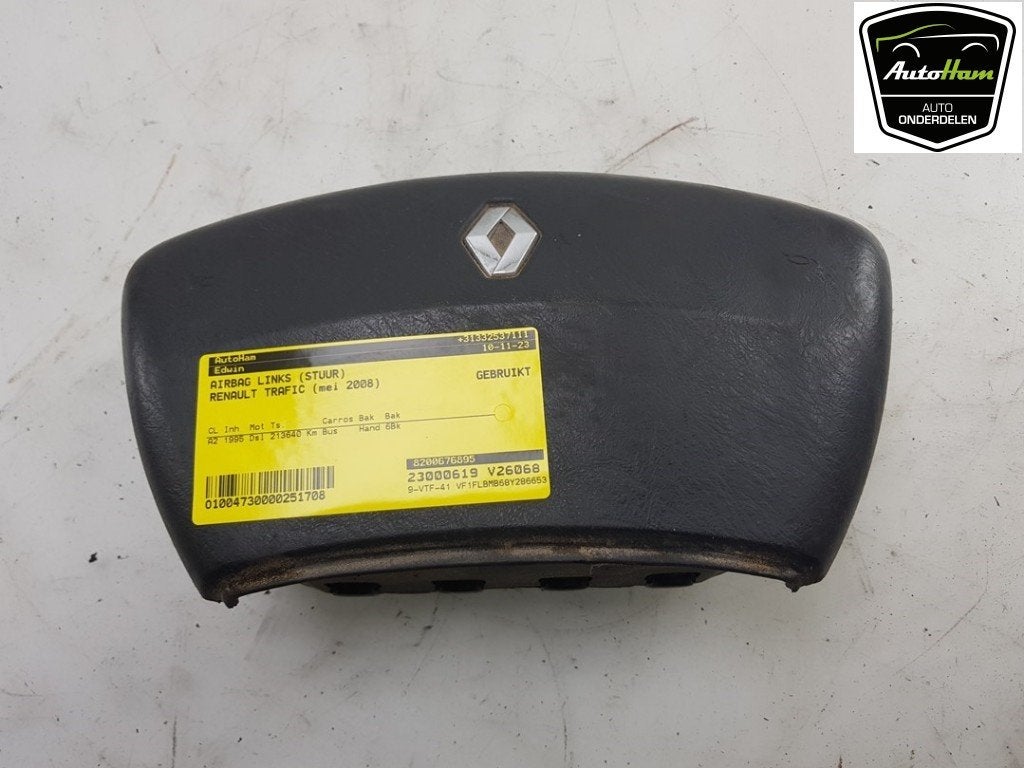 AIRBAG STUUR Trafic New (FL) (|8200136331|8200676895|), Auto-onderdelen, Dhr. J. Ham, Gebruikt, Renault, Administratie@autoham.nl