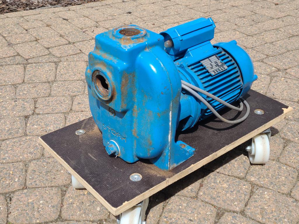 Stork waterpomp LM80-2, Tuin en Terras, Waterpompen, Ophalen, Gebruikt, Elektrisch, Besproeiingspomp