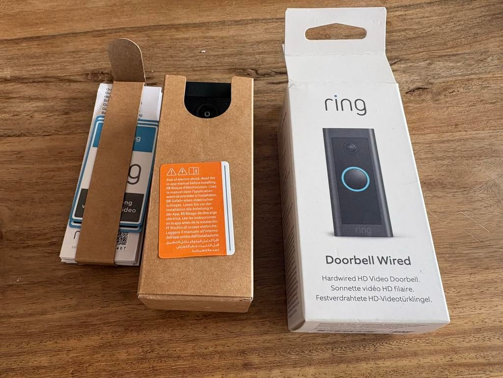 Ring Doorbell, Ophalen, Zo goed als nieuw