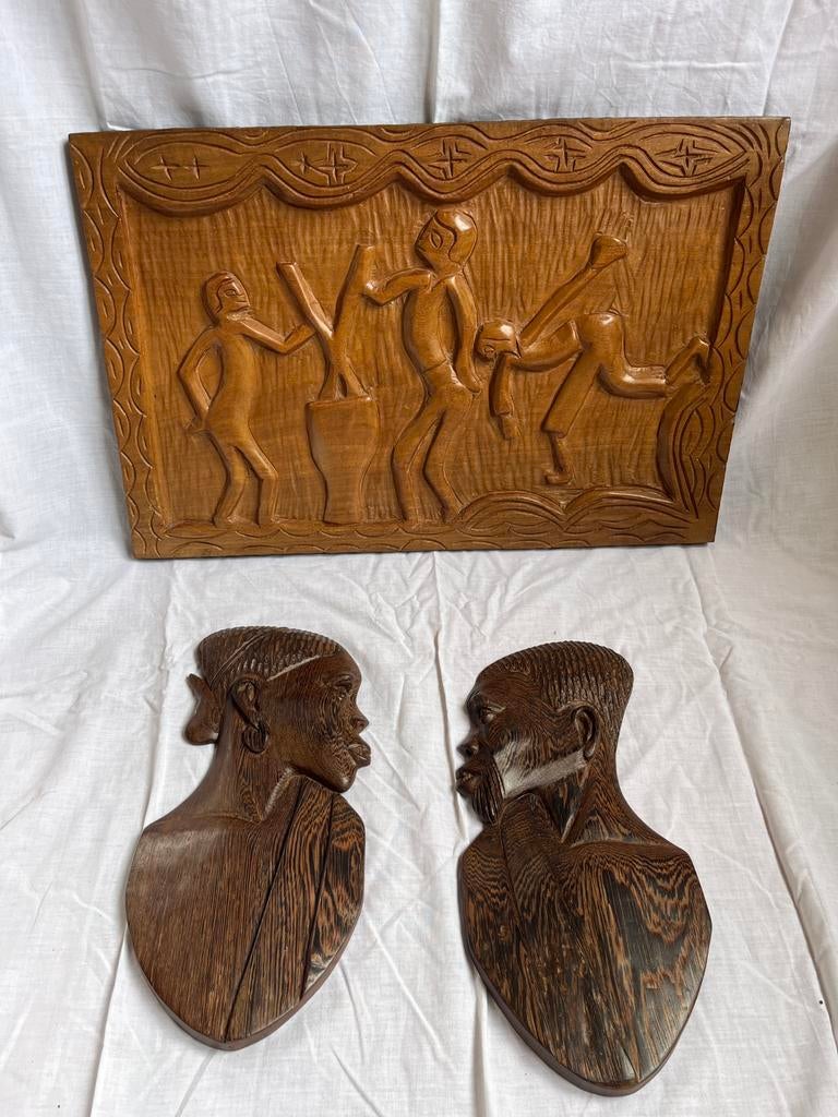 Afrikaanse kunst, Enlèvement, Bois