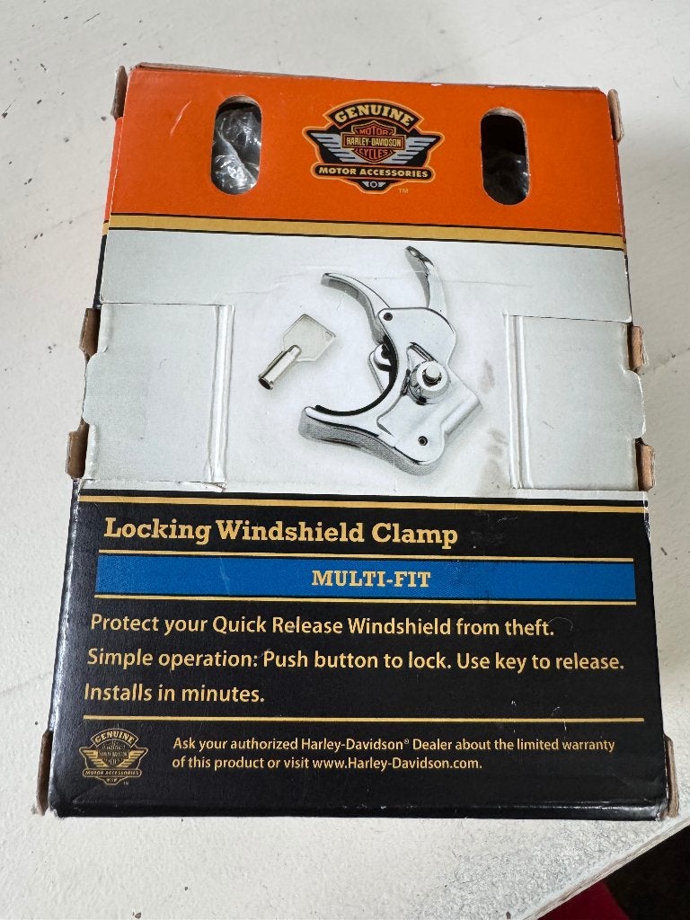 Harley Davidson windshield clamps, Motoren, Ophalen, Nieuw