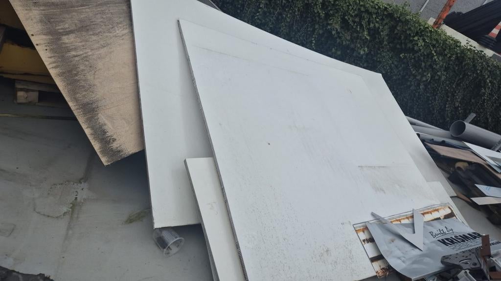 Honinggraat pvc platen, Tuin en Terras, Ophalen