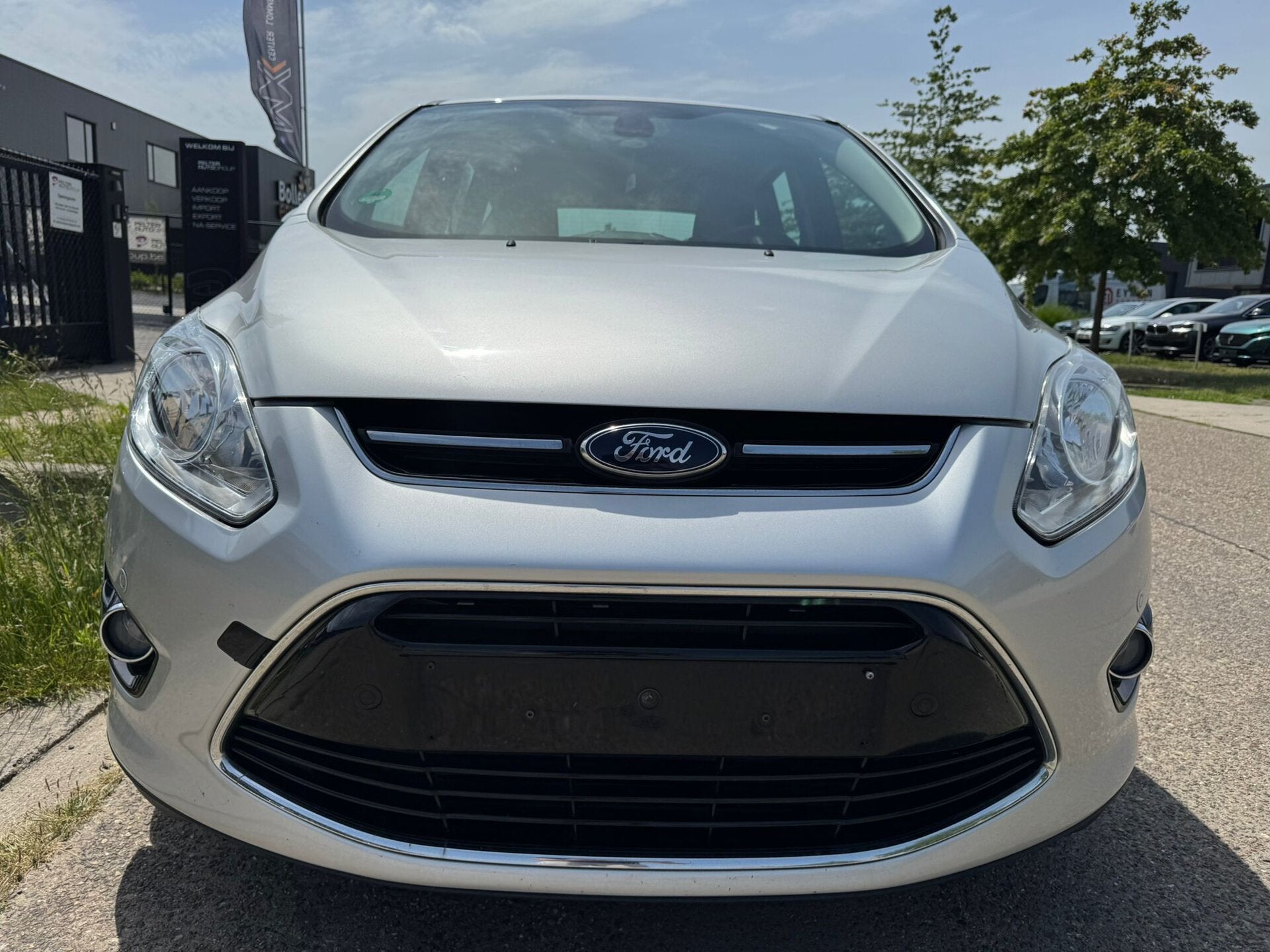 Ford C-Max 2.0TDCi Automaat 139.000km Trekhaak Gekeurd vvk, Auto's, Euro 5, Zwart, 4 cilinders, 149 g/km
