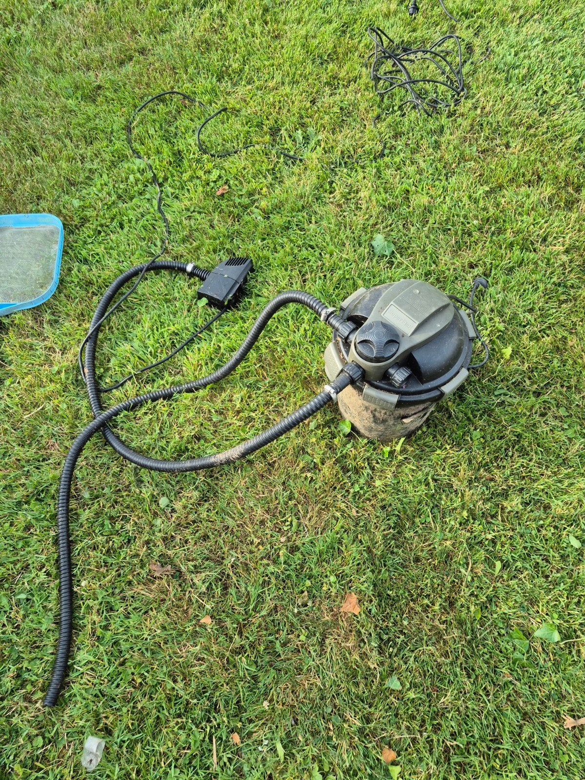 Pompe pour etang top clear 5000 + fontaine
