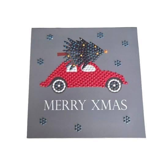 Wenskaart Kerst 3D, Hobby en Vrije tijd, Kaarten | Zelfgemaakt, Ophalen of Verzenden, Nieuw, Kerst
