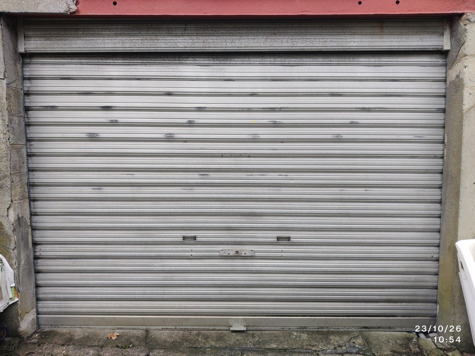 porte garage, Ophalen