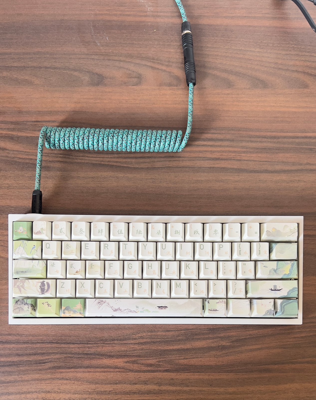 Clavier custom Wooting, Clavier gamer, Enlèvement ou Envoi, Comme neuf, Qwerty