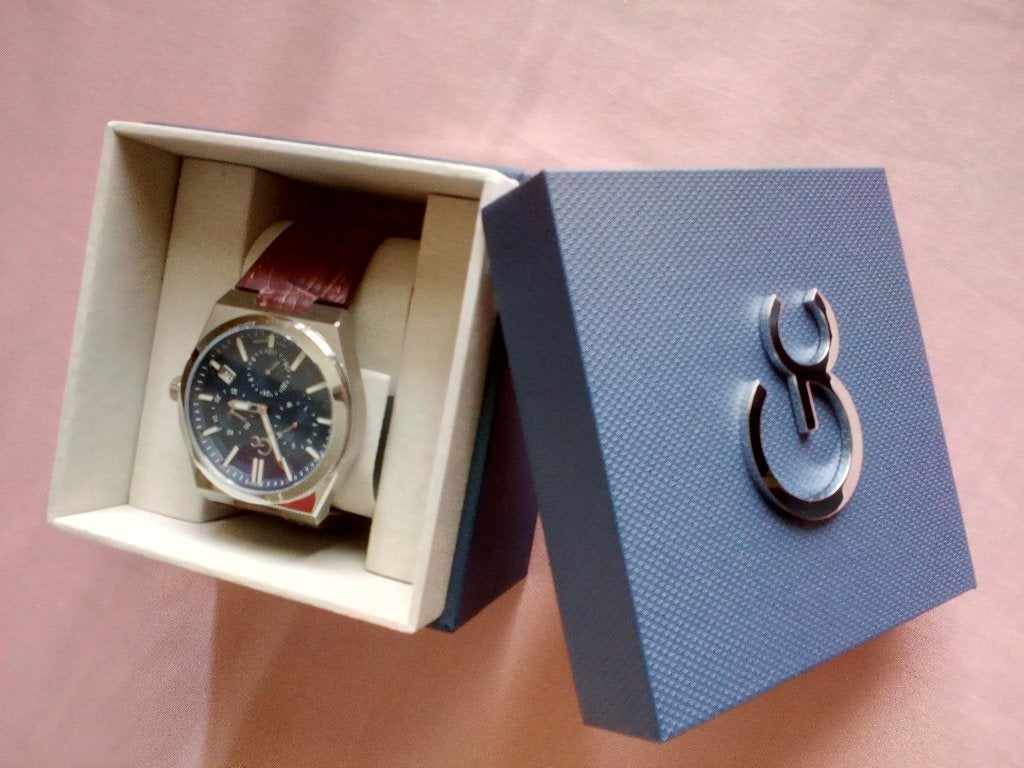 Gc Multi-Function Watch Prodigy, Handtassen en Accessoires, Overige merken, Overige materialen, Leer, Polshorloge