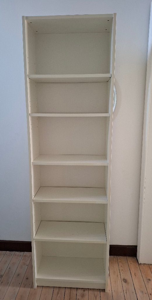 Bibliothèque Billy Ikea 60x28x202, Maison & Meubles, 25 à 50 cm, Avec tablette(s), Enlèvement, Utilisé