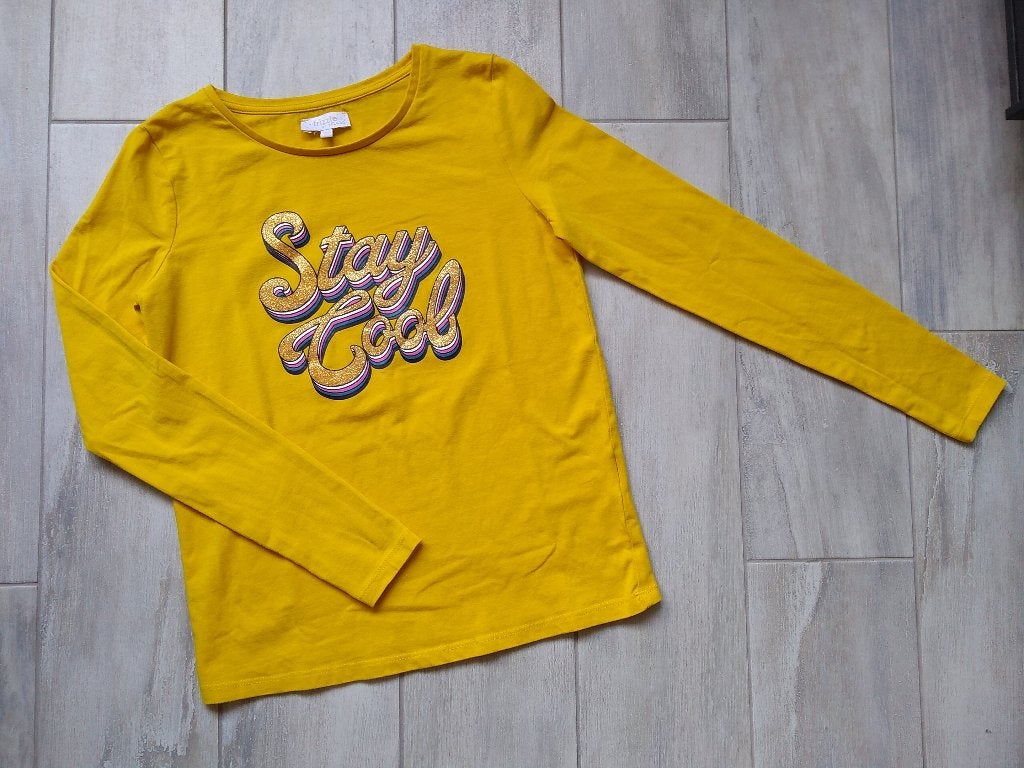 ✿ M152 - Nieuwe longsleeve 'stay cool', Ophalen of Verzenden, Nieuw, Meisje, Shirt of Longsleeve