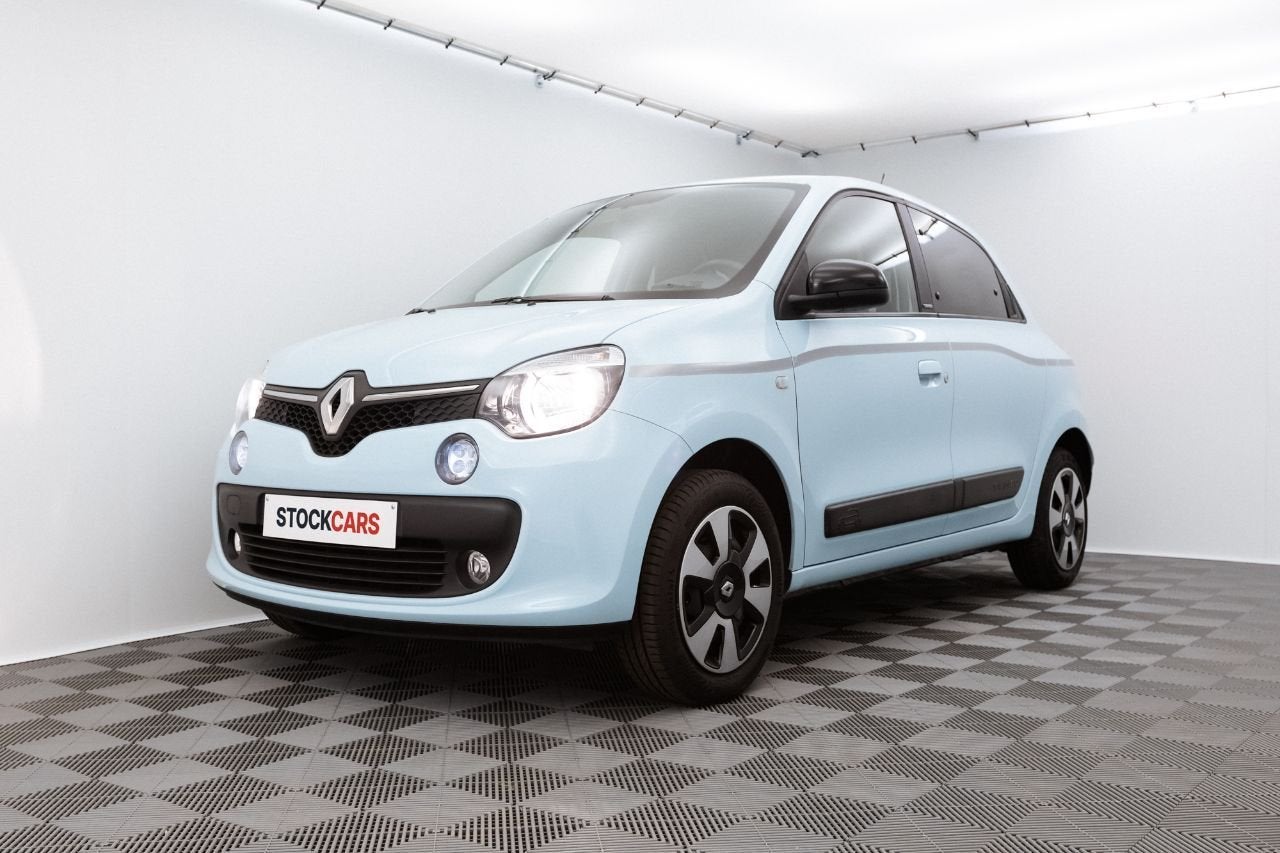 Renault Twingo Limited (bj 2018), Auto's, 4 zetels, Gebruikt, Blauw, Bedrijf