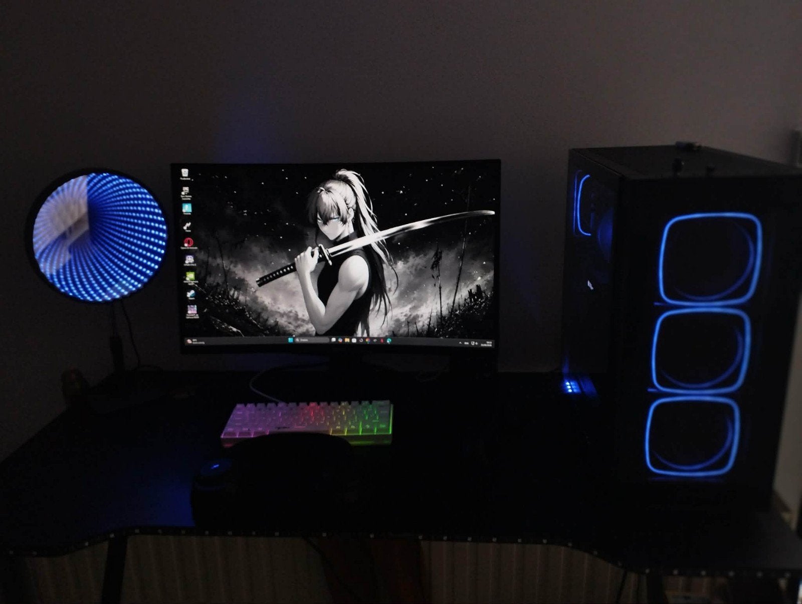 gaming pc + setup, Enlèvement, Nvidia