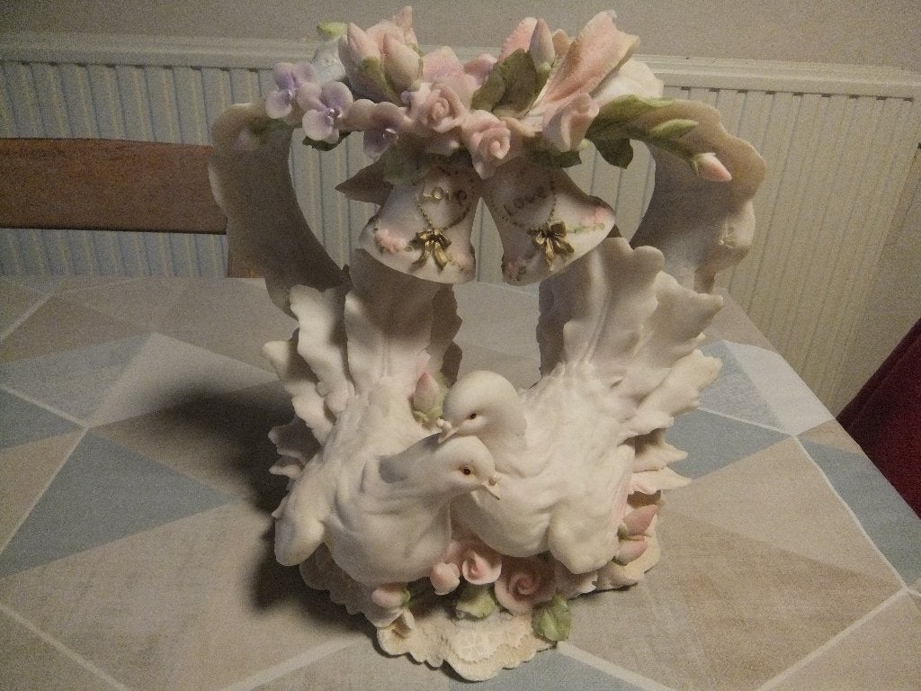 Duiven Beeldje - Breekbaar Kunstwerk, Antiek en Kunst, Curiosa en Brocante, Ophalen of Verzenden