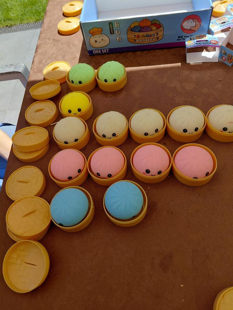 14 mini squishy dumpling, Diversen, Ophalen of Verzenden