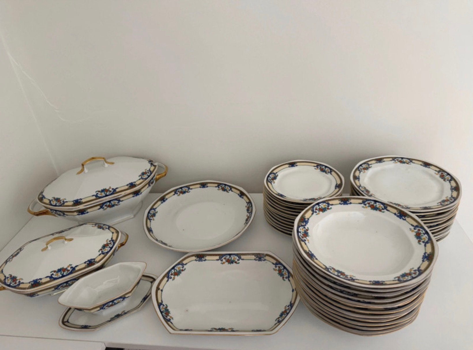eetservies van het gerenommeerde merk MZ Altrohlau, Antiek en Kunst, Ophalen