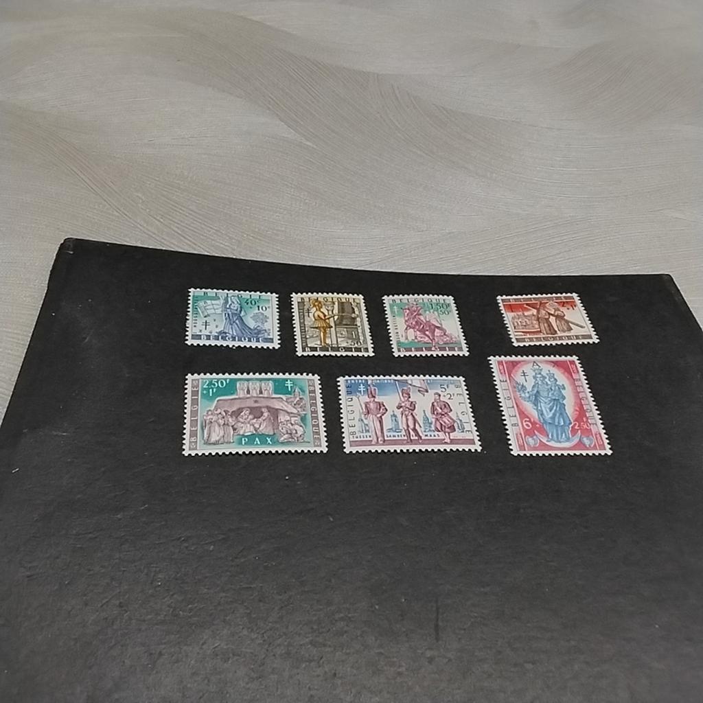 BELGIE 1082/1088 scharnier met cote 9,00 €, Ophalen of Verzenden