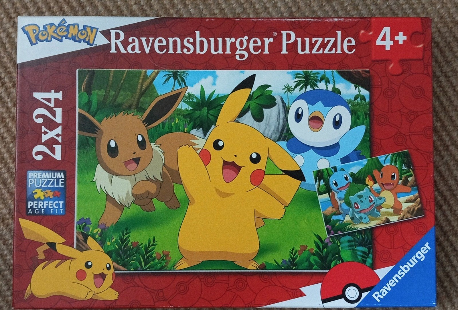 Pokemon puzzel, Kinderen en Baby's, Ophalen, 10 tot 50 stukjes, Zo goed als nieuw, 4 tot 6 jaar