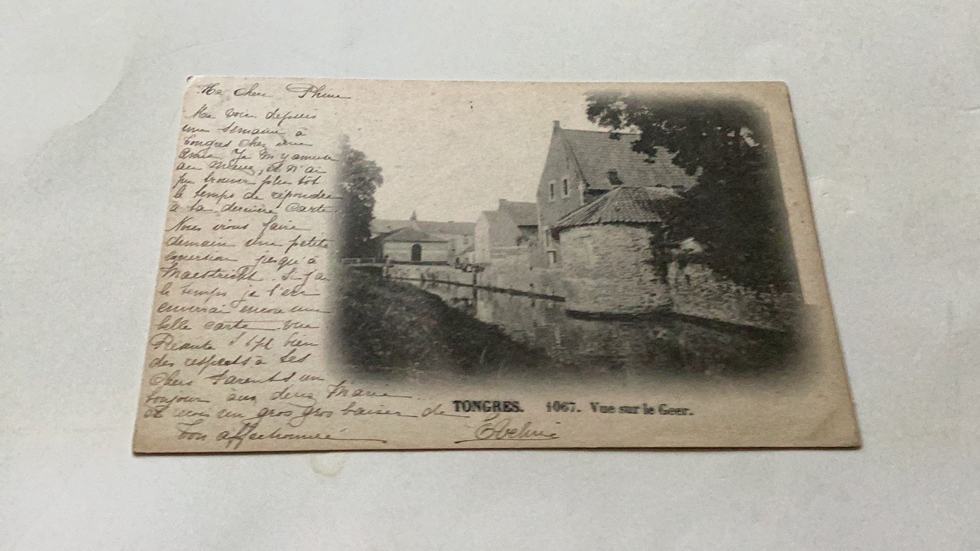 Tongres mooie kaart uit1900, Ophalen of Verzenden
