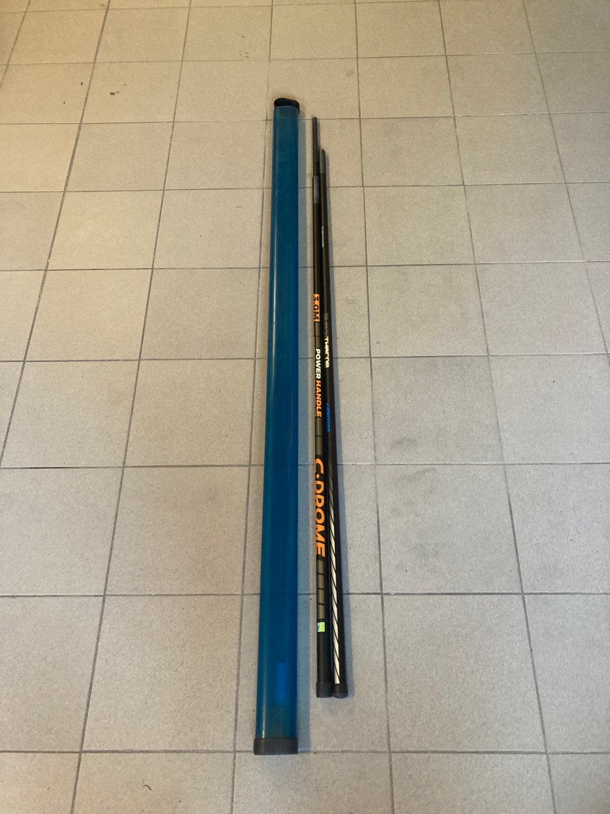 2x schepnetsteel+ schepnet  preston + cresta, Watersport en Boten, Ophalen, Zo goed als nieuw