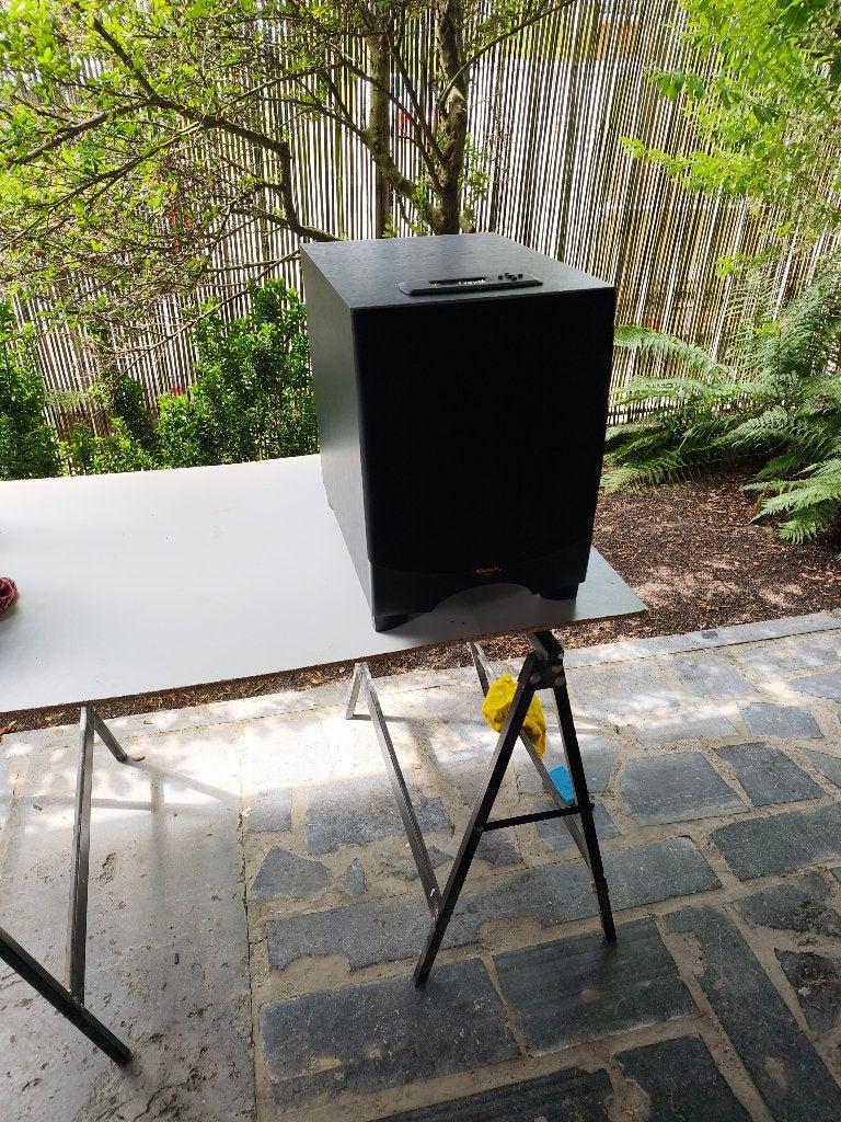 subwoofer  klipsch rw10d, Enlèvement, Utilisé, Subwoofer, Autres marques