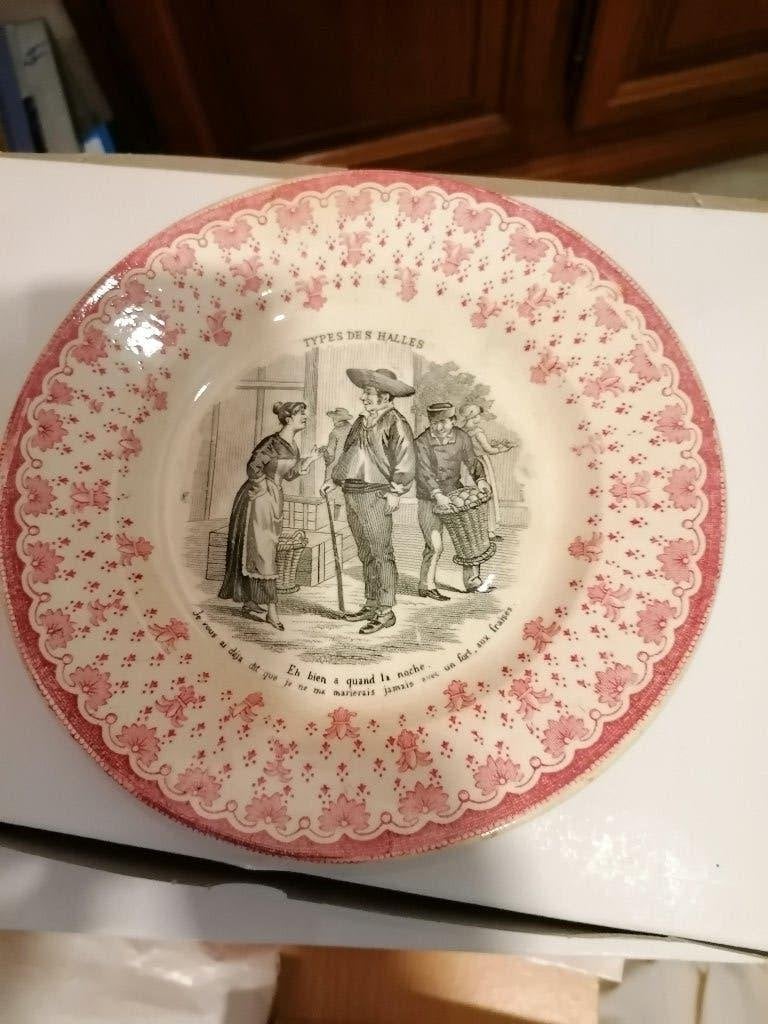 delft bordje, Ophalen