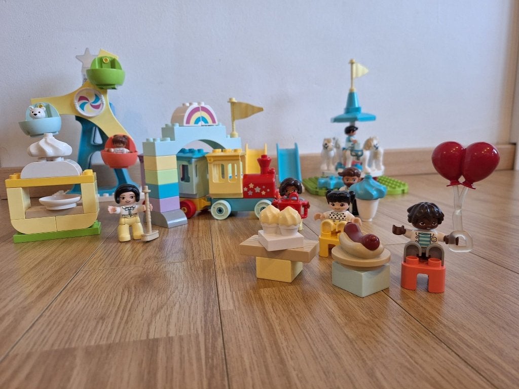 Lego Duplo Kermis, Kinderen en Baby's, Ophalen, Inclusief instructies, Zo goed als nieuw, Duplo