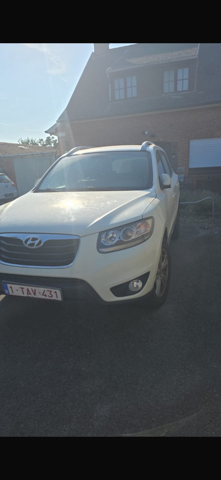 Hyundai Santa Fe 2.0 CRDi   7pl, climatisation, GPS, cuir.., Autos, Hyundai, Cuir, Euro 5, 110 kW, https://public.car-pass.be/vhr/68e53f8a-4bb8-4a3a-bb8c-80dc366467e9