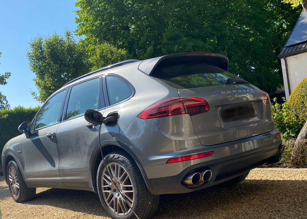 Porsche cayenne S   hybride, Auto's, Porsche, Cayenne, Euro 6, Te koop, Hybride Elektrisch/Benzine