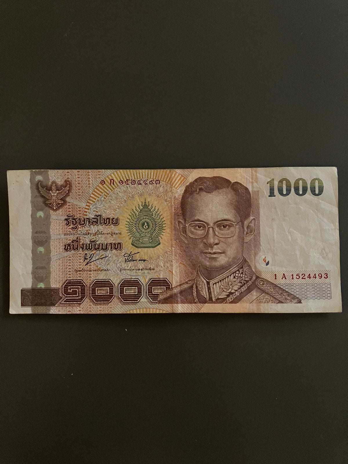 Oud biljet 1000 THAISE Baht., Ophalen of Verzenden
