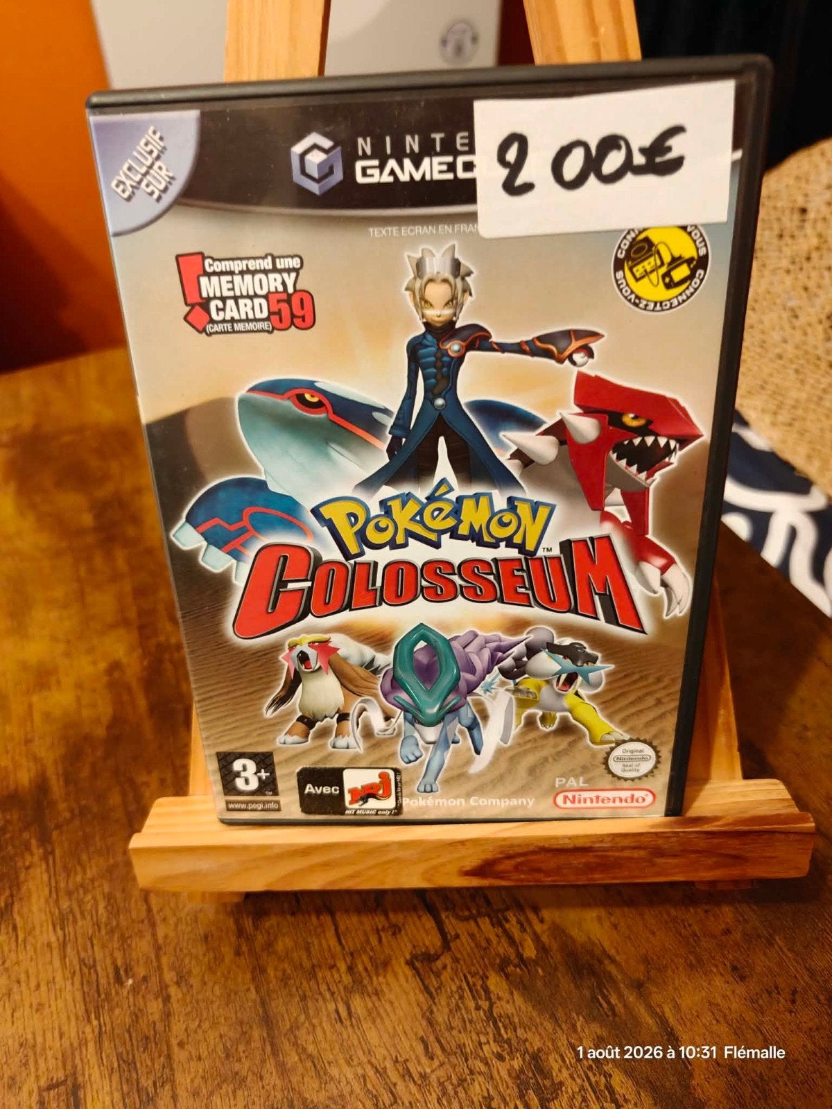 Pokémon colosseum, Consoles de jeu & Jeux vidéo, Jeux | Nintendo Game Boy, Enlèvement ou Envoi, 1 joueur, À partir de 7 ans, Aventure et Action