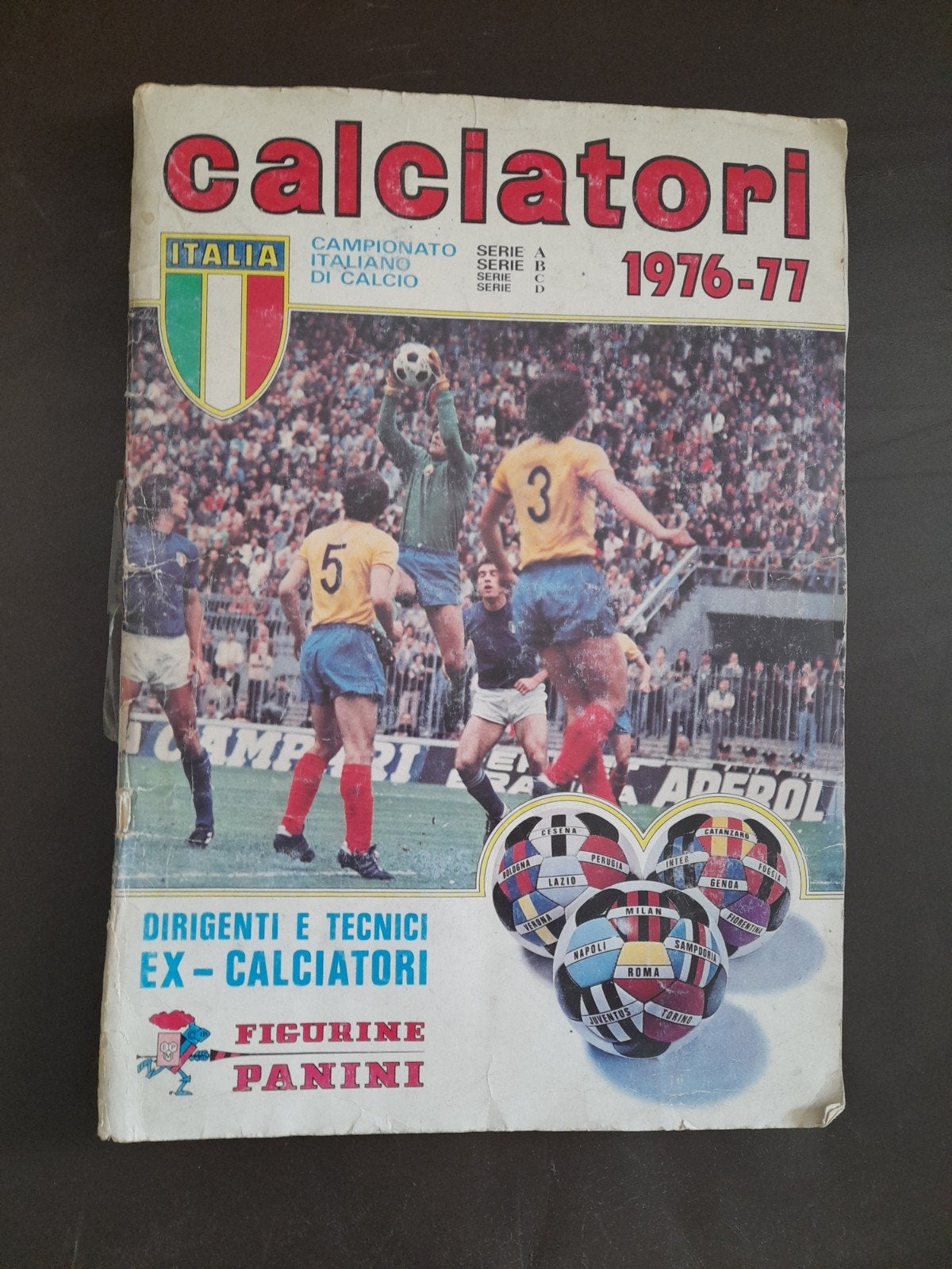 Panini voetbal Calcio 1976/77, Verzamelen, Ophalen, Gebruikt, Poster, Plaatje of Sticker