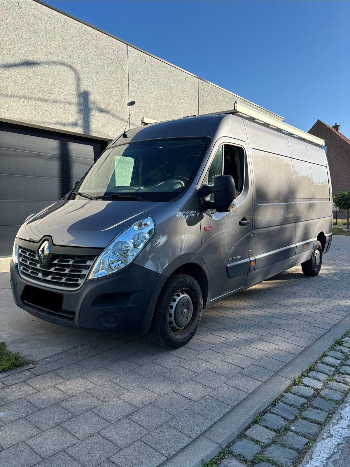 Attelage de remorque climatisé Renault Master 170pk H2L3, Argent ou Gris, Achat, Euro 6, Noir