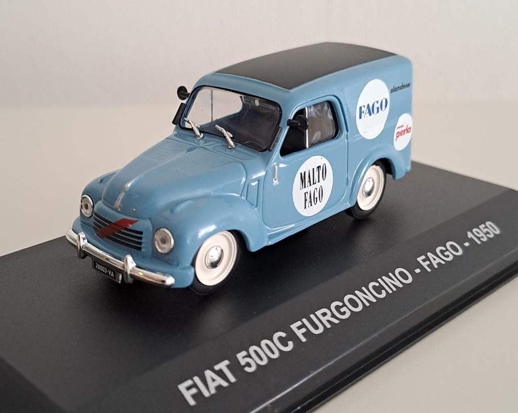 Fiat 500 C Furgoncino Fago - 1950 -, Hobby & Loisirs créatifs, Envoi, Neuf, Voiture, Autres marques