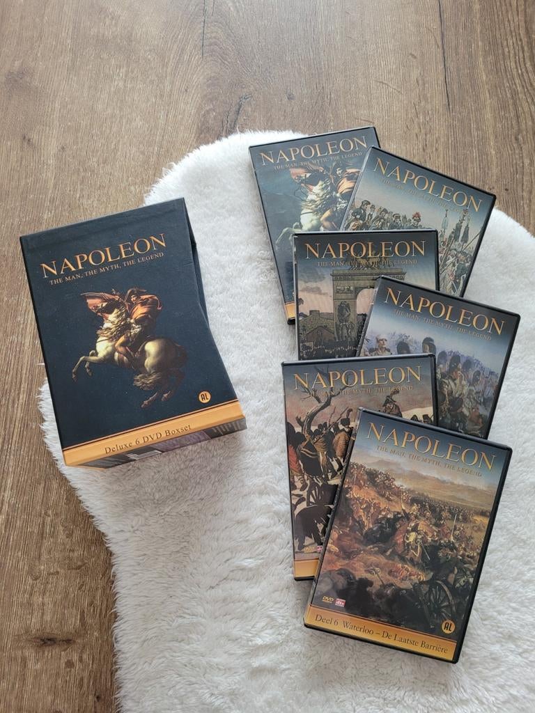 Uitgebreide boxset over Napoleon Bonaparte, 6 disc dvd´s, Ophalen of Verzenden, Zo goed als nieuw, Politiek of Geschiedenis, Boxset