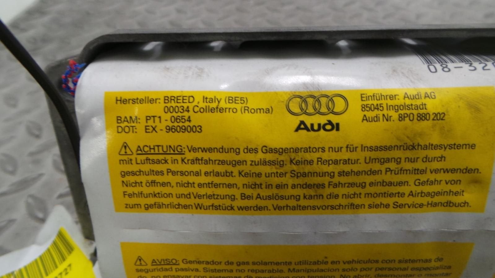 AUDI A3 SPORTBACK AIRBAG RECHTS 2006, Ophalen of Verzenden, Gebruikt, ARN erkend