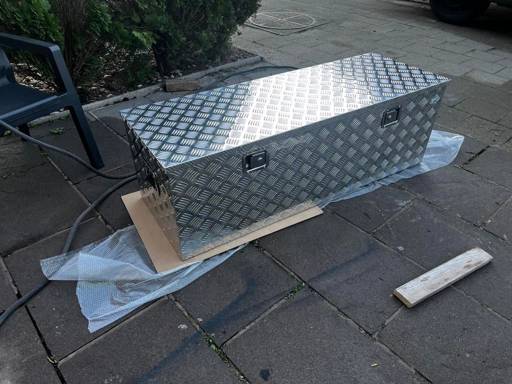 Aluminium opbergkoffer transport box 310l, Auto-onderdelen, Vrachtwagen-onderdelen, Ophalen of Verzenden