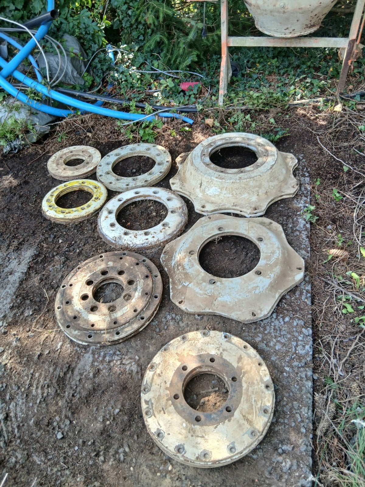 Lot de centre amovible et flasque pour tracteur, Articles professionnels, Enlèvement