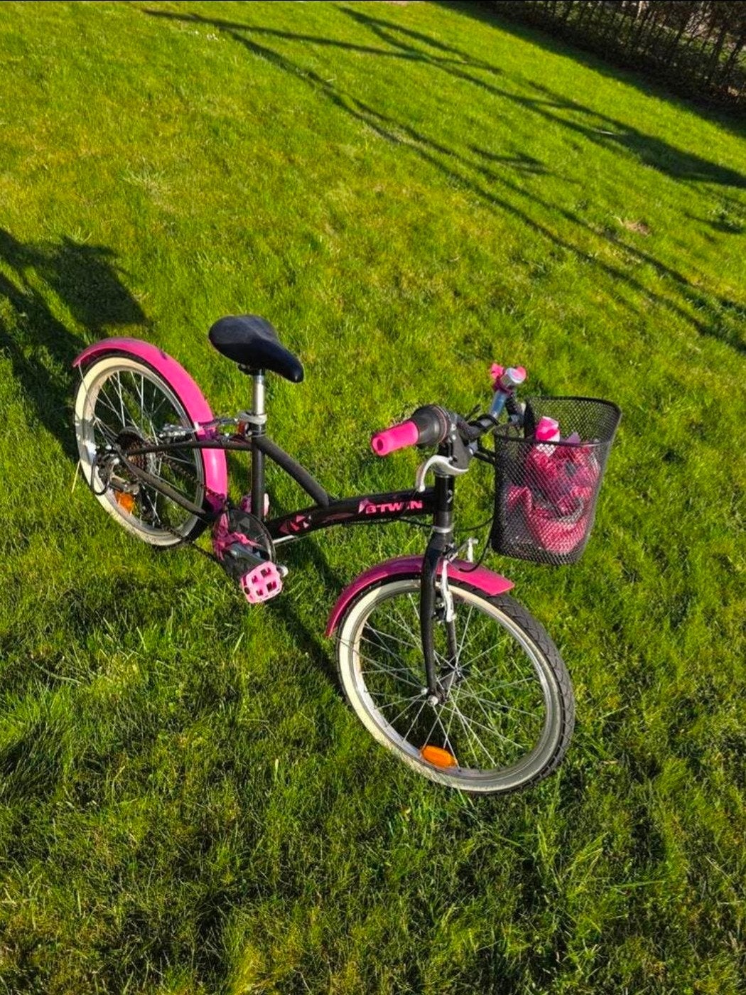 vélo fille 20", Frein à main, Utilisé, BTwin Décathlon, 20 pouces