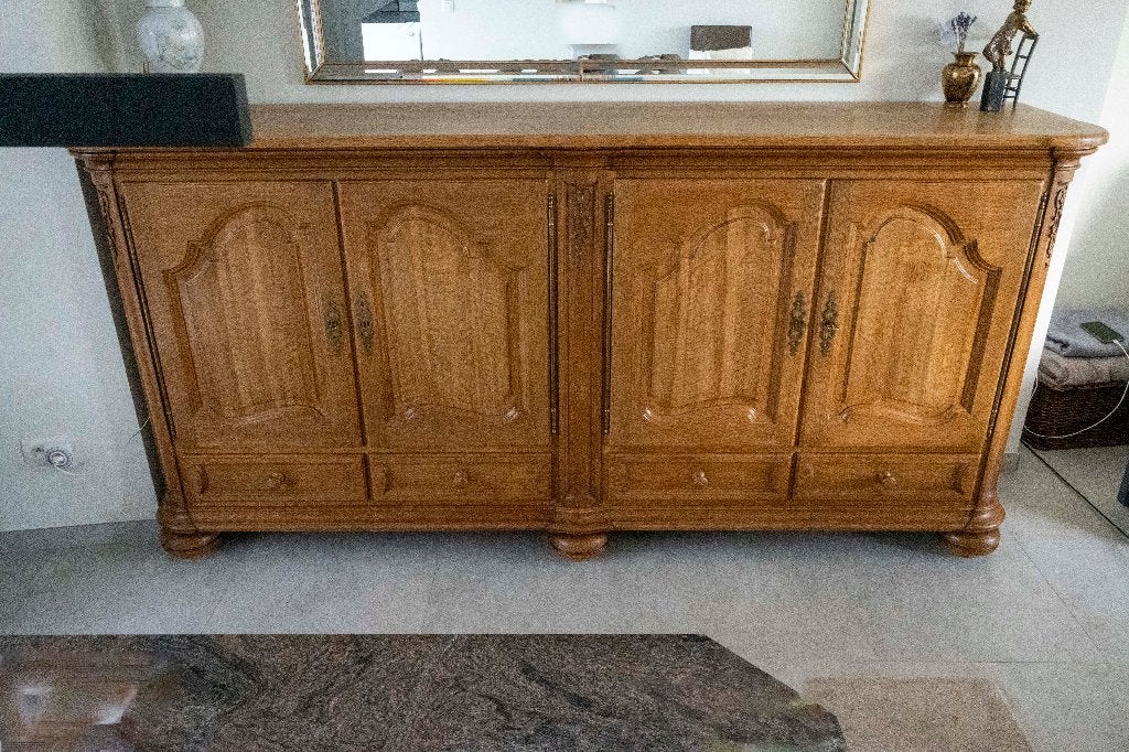 dressoir kast, Maison & Meubles, 200 cm ou plus, Comme neuf, Enlèvement, Chêne