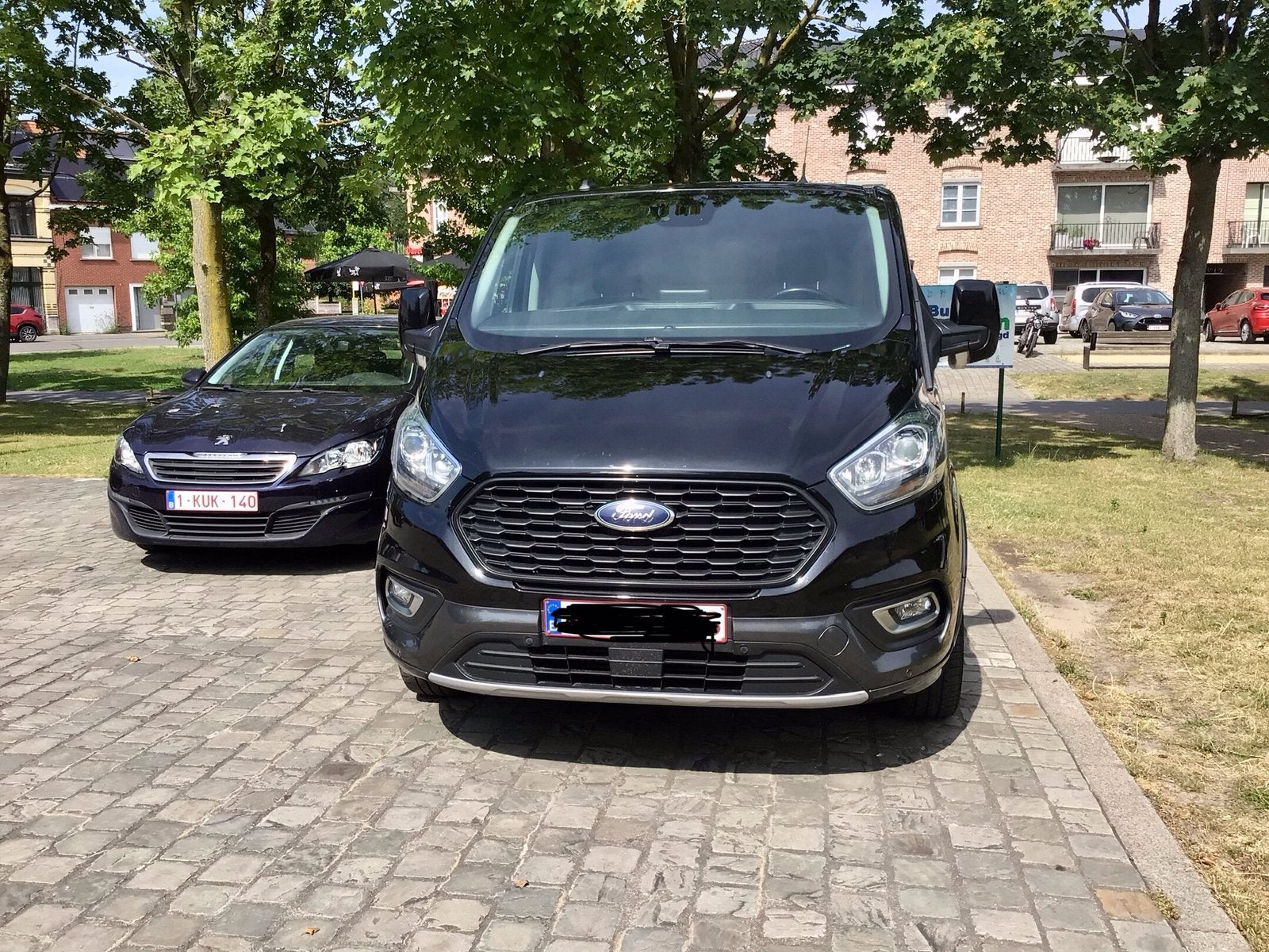 Ford Transit Custom, Auto's, Automaat, 1995 cc, Euro 6, Leder en Stof