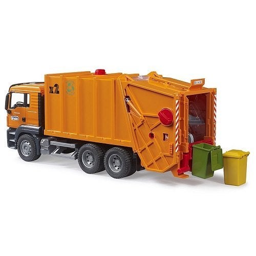 Camion à ordures Bruder 3760, Enlèvement ou Envoi, Utilisé