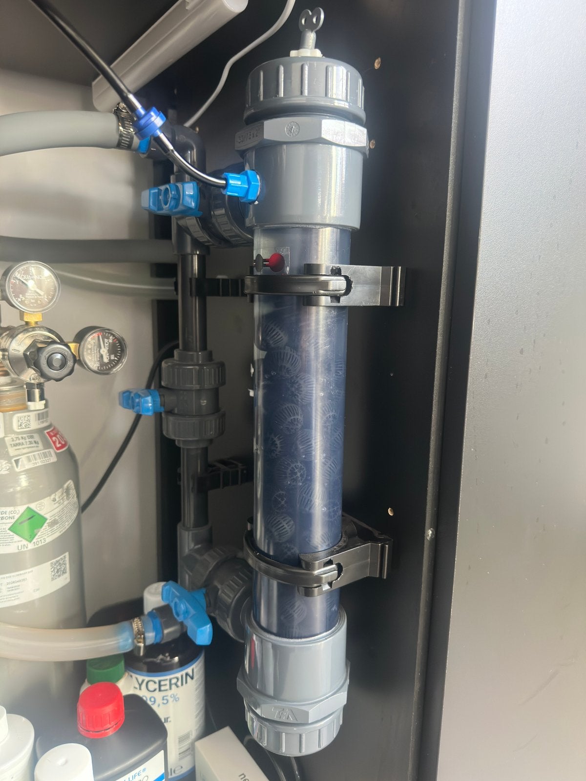 Co2 reactor mijn bypas voor slangaansluiting 19/25, Dieren en Toebehoren, Ophalen of Verzenden, Zo goed als nieuw, Filter