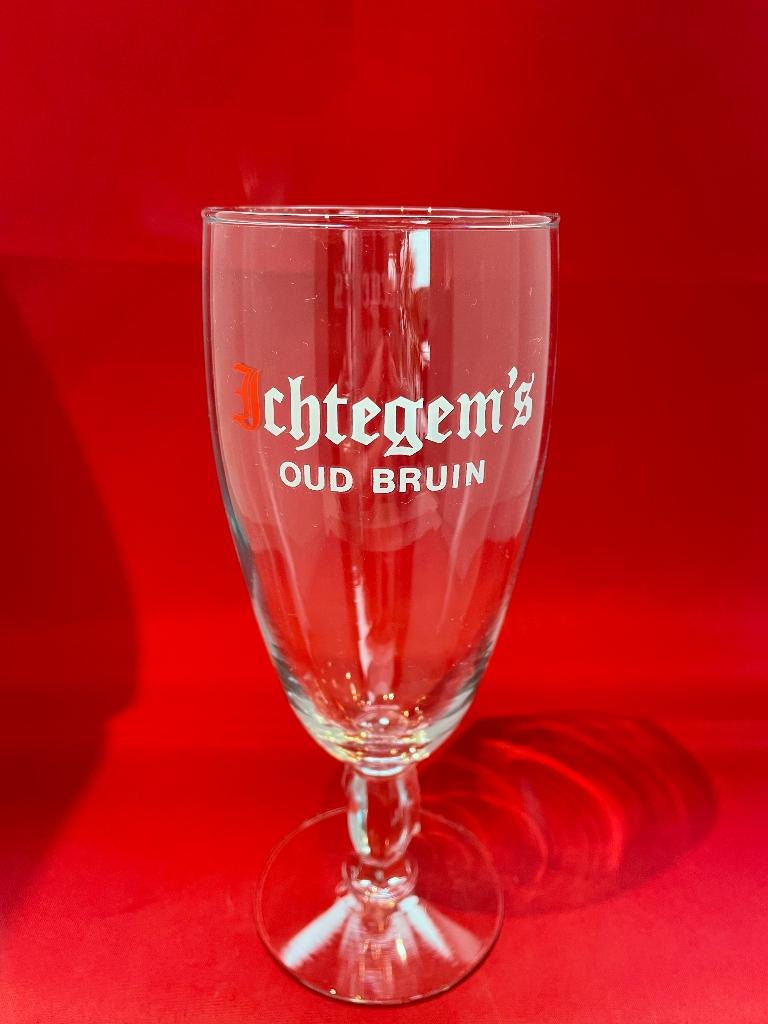 Verre à bière Old Brown Strubbe d'Ichtegem, Enlèvement ou Envoi, Utilisé, Verre à bière