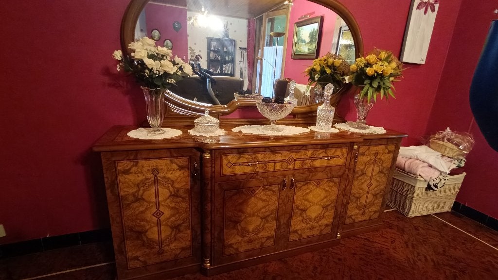Commode avec miroir, Maison & Meubles, 25 à 50 cm, Avec tablette(s), 150 à 200 cm, Comme neuf