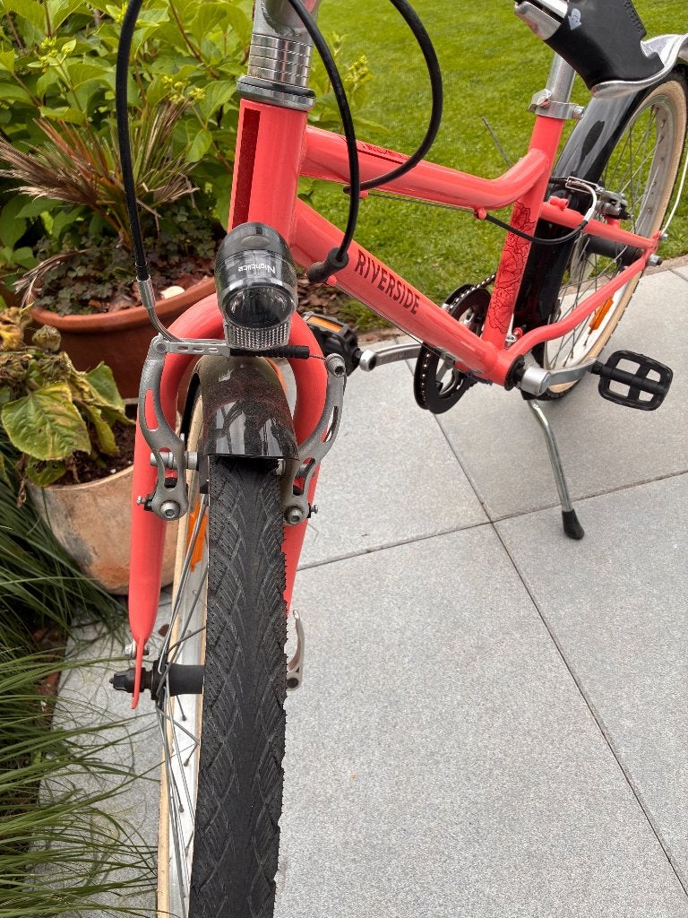 Kinderfiets Riverside, Ophalen, 20 inch of meer, Velgrem, Zo goed als nieuw