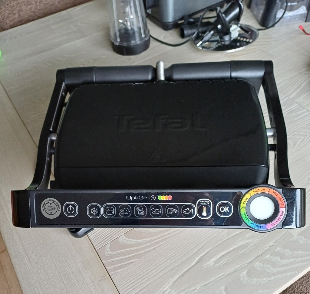 Elektrische grill - Tefal OptiGrill+, Electroménager, Enlèvement, Comme neuf