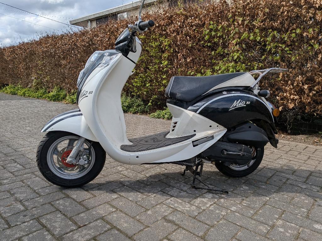 Mio sym50 bj 2012 km 348, Fietsen en Brommers, Tweetakt, Gebruikt, Klasse B (45 km/u), 50 cc