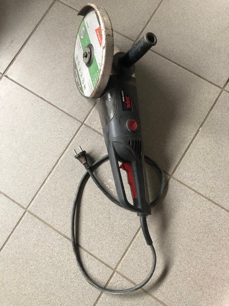 Rectifieuse Skil 2000 W - disque de 230 mm de diamètre, Bricolage & Construction, Enlèvement, Comme neuf, 1000 watts ou plus