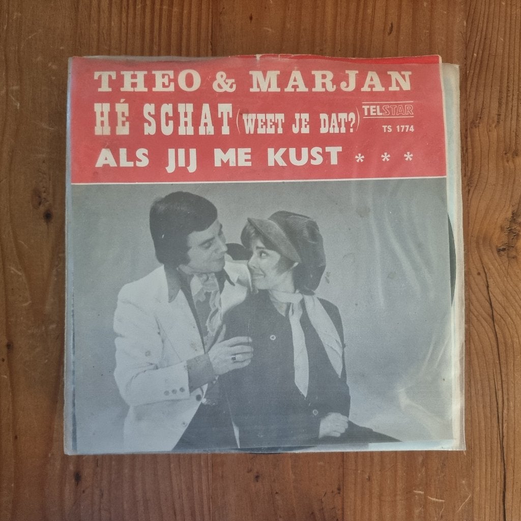 7" Theo & Marjan - Hé schat (weet je dat?), CD & DVD, Vinyles Singles, Enlèvement ou Envoi, Utilisé, 7 inch, En néerlandais