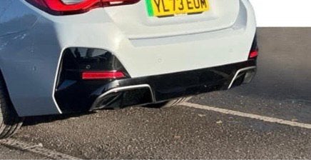 Pare choc arriere bmw I4 m50, Ophalen, Achter, BMW